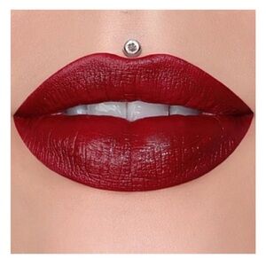 Jeffree Star Cosmetics Velour Liquid Lipstick - Cut Throat Love (Deep Red) - NWB